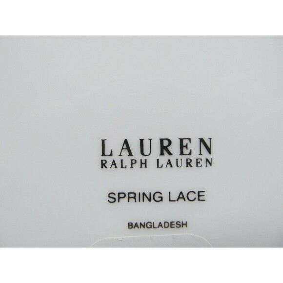 Lauren Ralph Lauren Spring Lace 7.5" Bread & Butter Plates Bundle of 5 Pristine - Picture 7 of 13